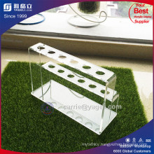 Factory Custom Clear Acrylic Crystal Pen Holder